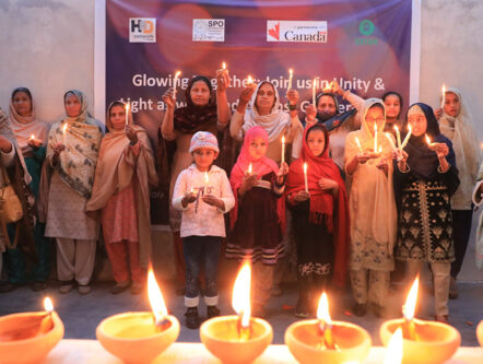 Glowing Together: Join us in Unity & Light as we Stand Against Gender-Based Violence