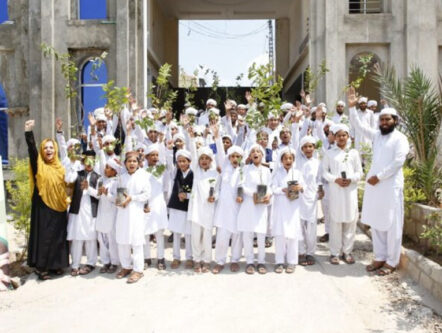 Plant for Pakistan- campaign along with Madarsa’s students